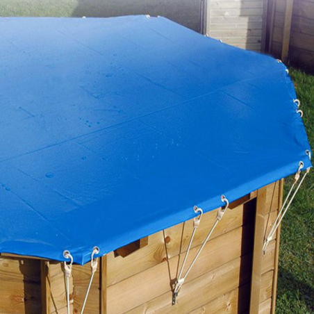 Bâche Hiver 500x250cm pour PISCINE BOIS DETENTE