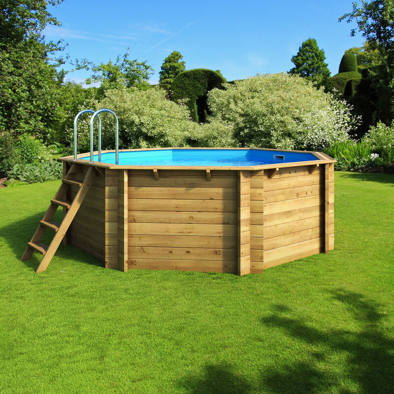 Piscine Bois octo 379cm Tropic