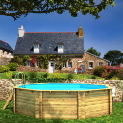 Piscine Bois octo 470cm Tropic