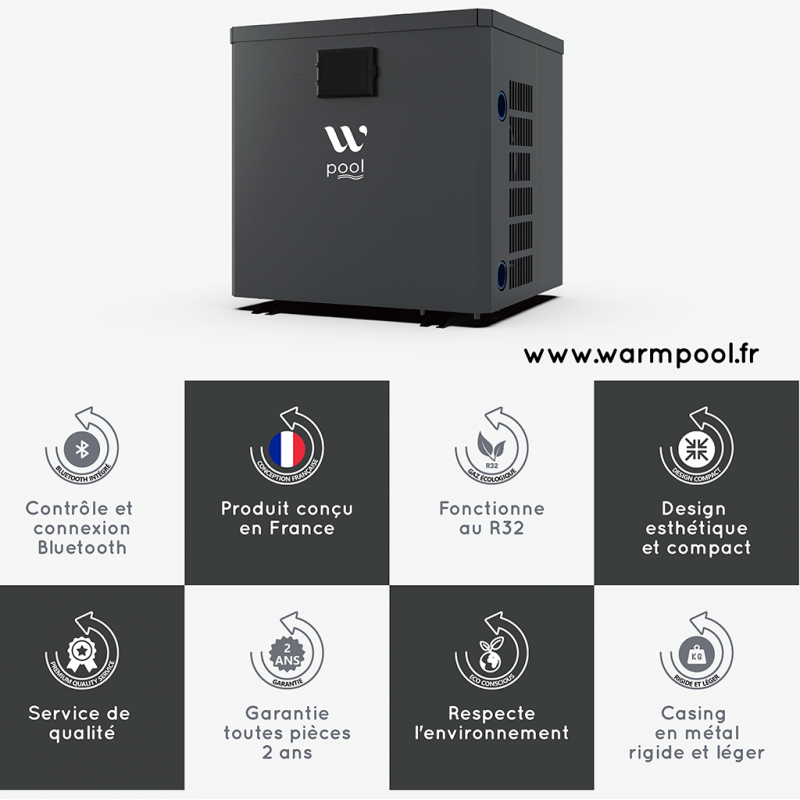 Pompe à chaleur cube