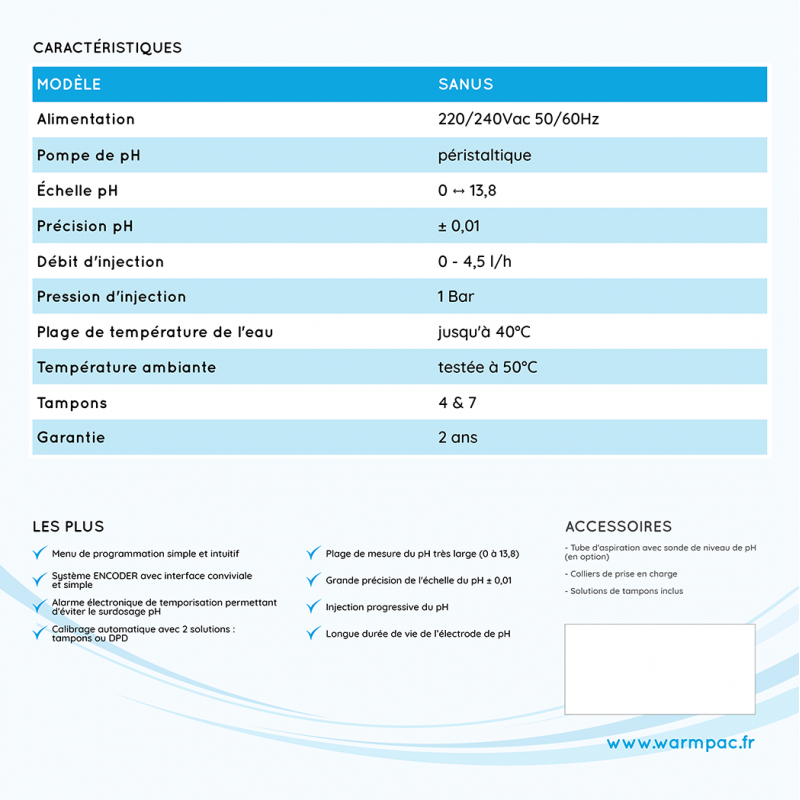 Regulateur PH SANUS