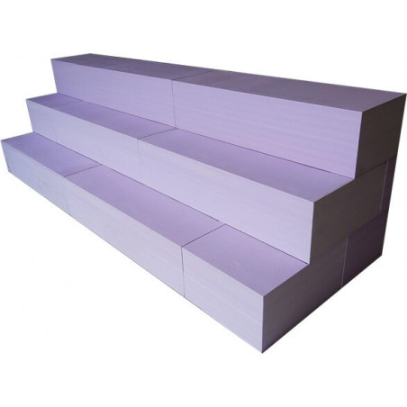 ESCALIER LARGEUR PISCINE DETENTE BOIS/PVC