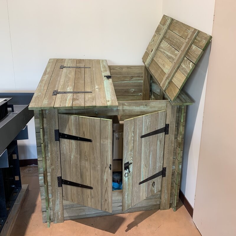 Piscine rectangle BOIS 890x450cm