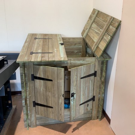 Piscine octo-allongée BOIS 760x300cm