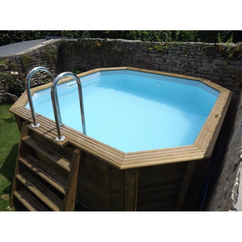 Piscine octo BOIS 300x358cm
